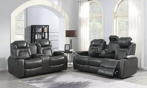 2 Pc Living Room Set - SKU: 603414PP-S2