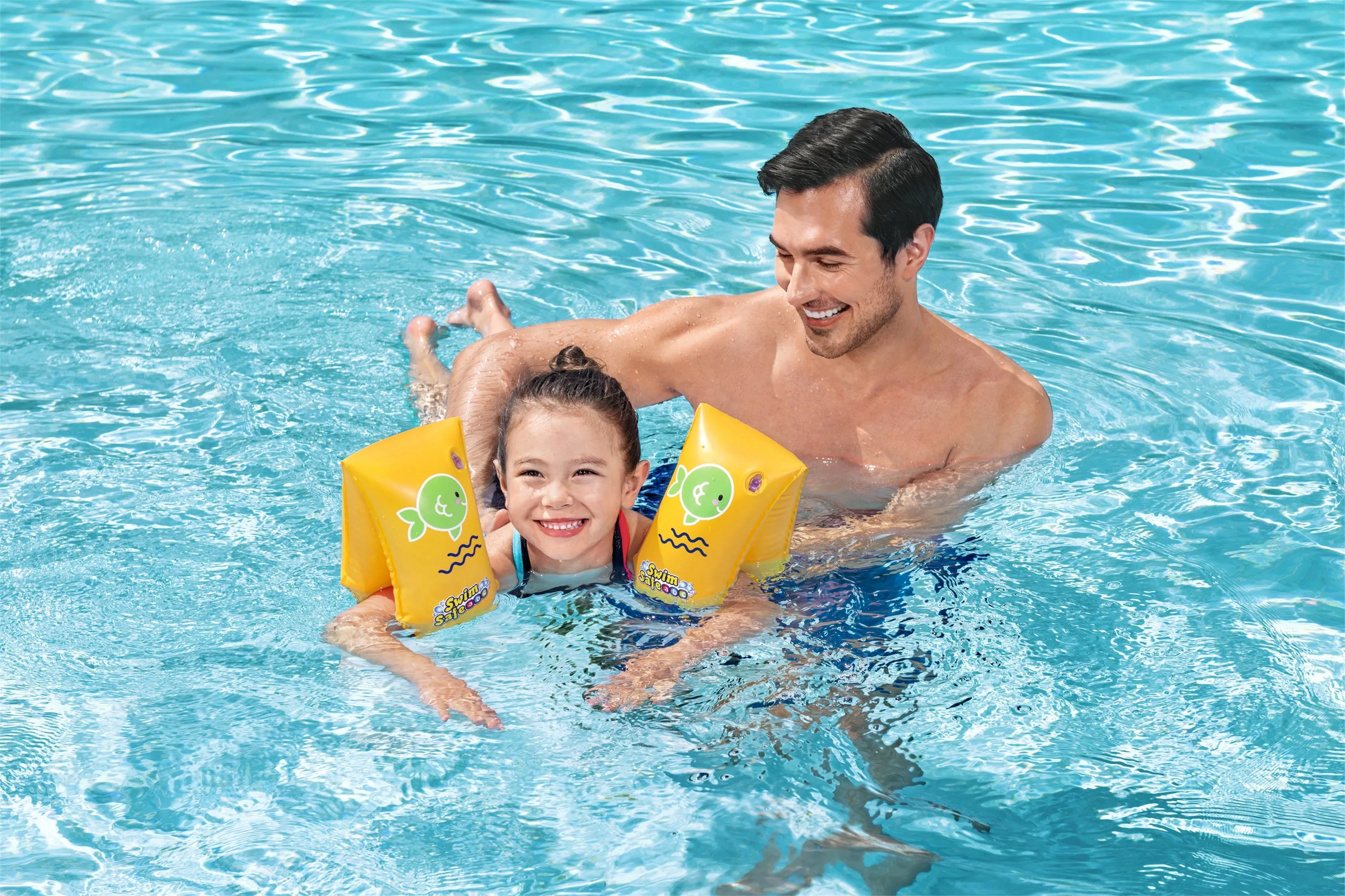 32110 Swimming Armbands Inflatable  Safety gear 12" x 6"/30cm x 15cm