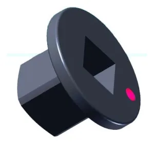 3/8 inch drive x 1/2 inch drive Drive Insert Adaptor