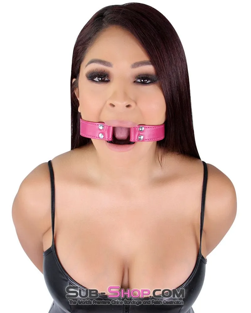 9057DL      Sex Bomb Pink Open Mouth Ring Gag