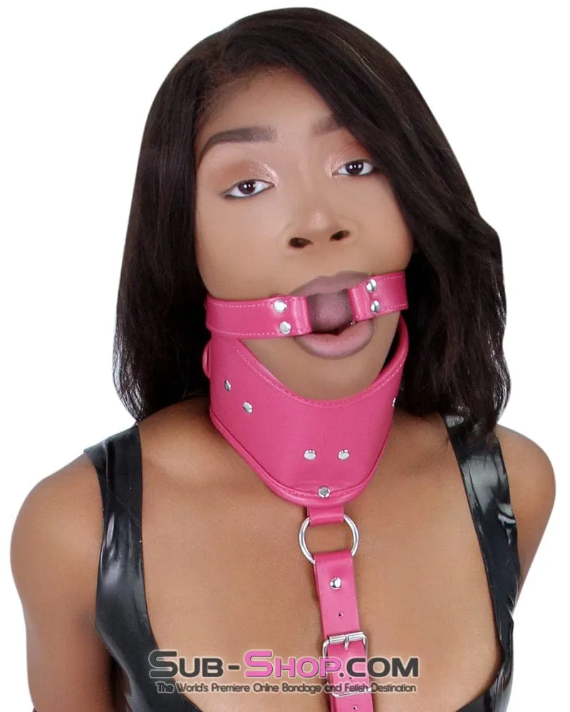 9057DL      Sex Bomb Pink Open Mouth Ring Gag