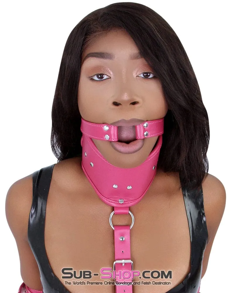 9057DL      Sex Bomb Pink Open Mouth Ring Gag