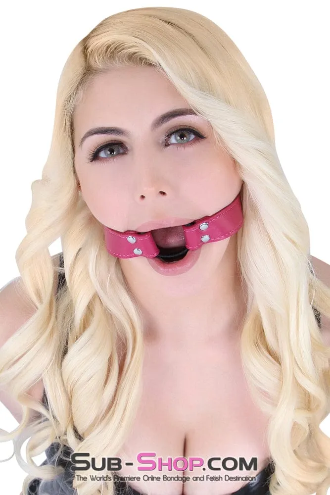 9057DL      Sex Bomb Pink Open Mouth Ring Gag