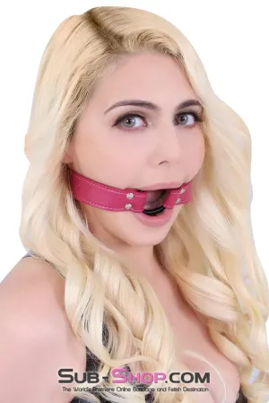 9057DL      Sex Bomb Pink Open Mouth Ring Gag