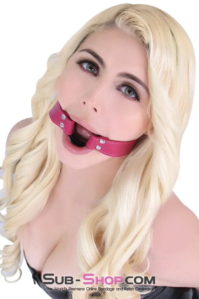 9057DL      Sex Bomb Pink Open Mouth Ring Gag