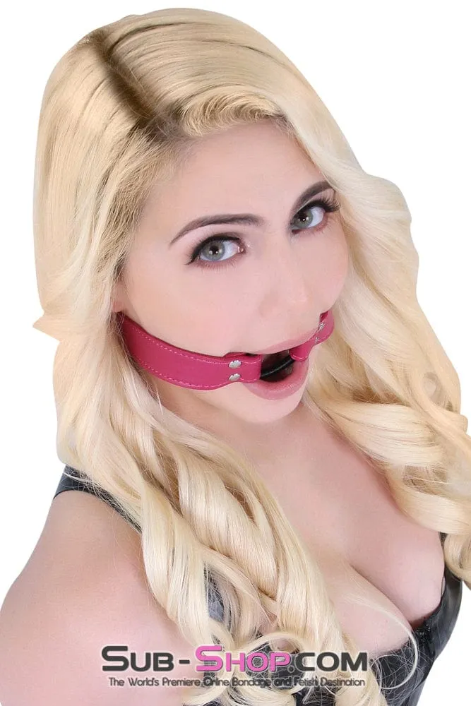 9057DL      Sex Bomb Pink Open Mouth Ring Gag