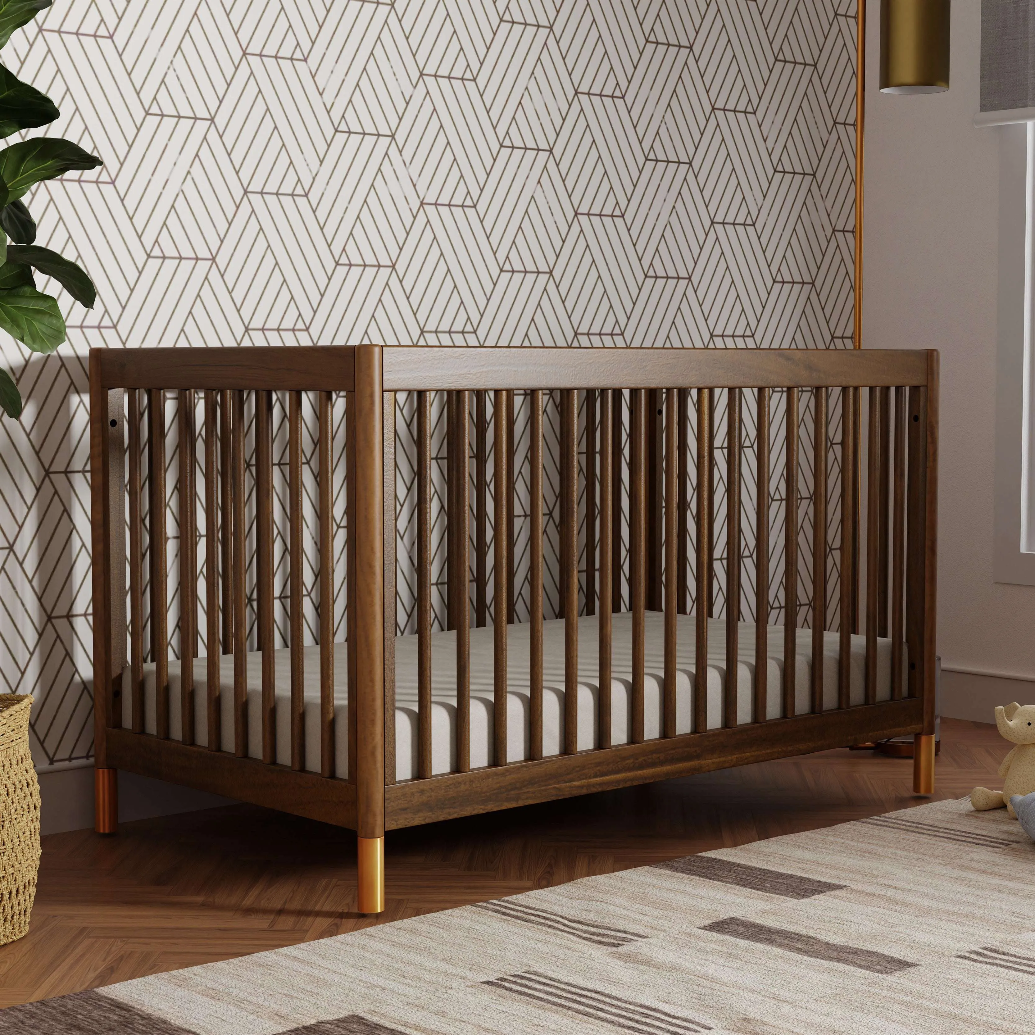 Babyletto Gelato 4-in-1 Convertible Crib with Toddler Bed Conversion Kit