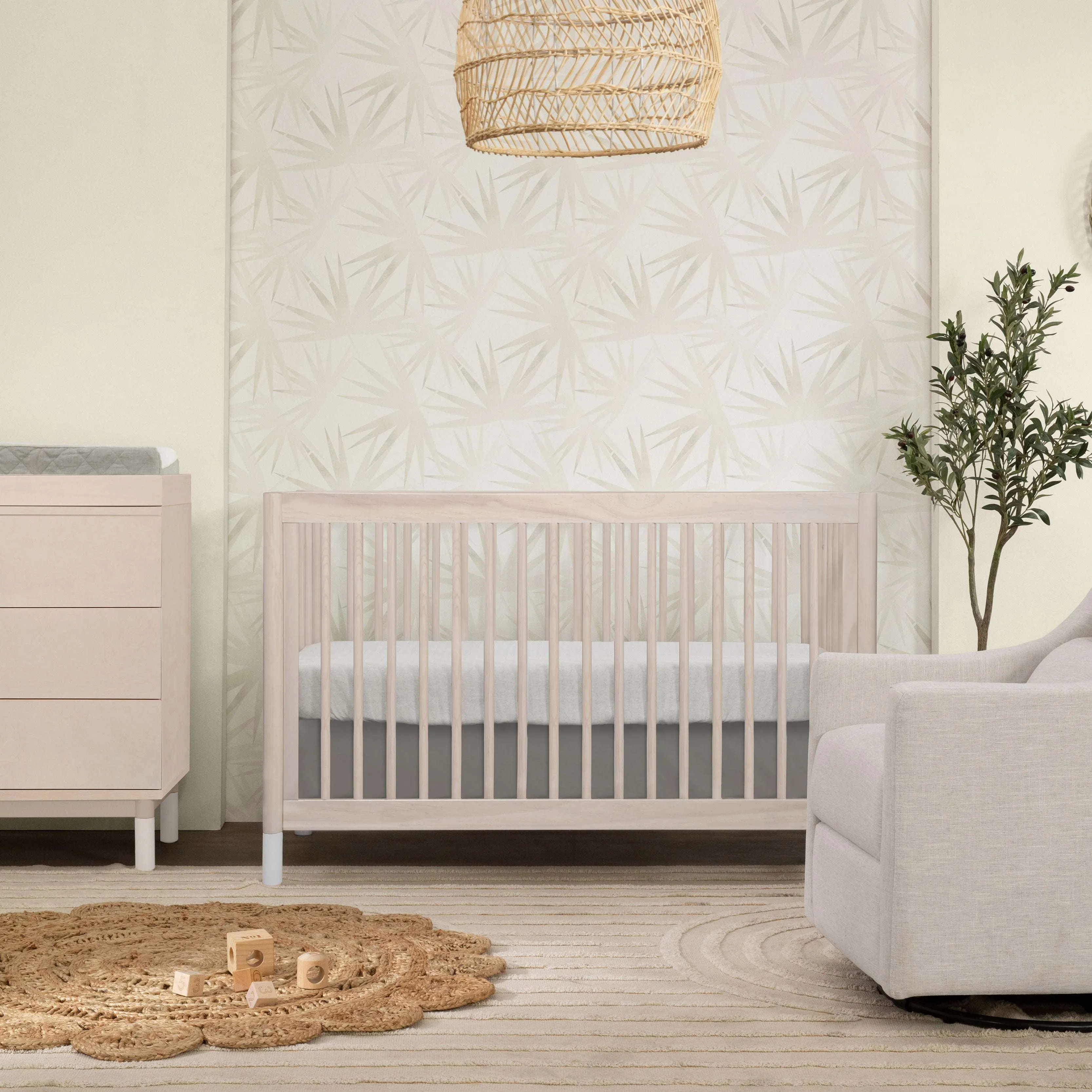 Babyletto Gelato 4-in-1 Convertible Crib with Toddler Bed Conversion Kit