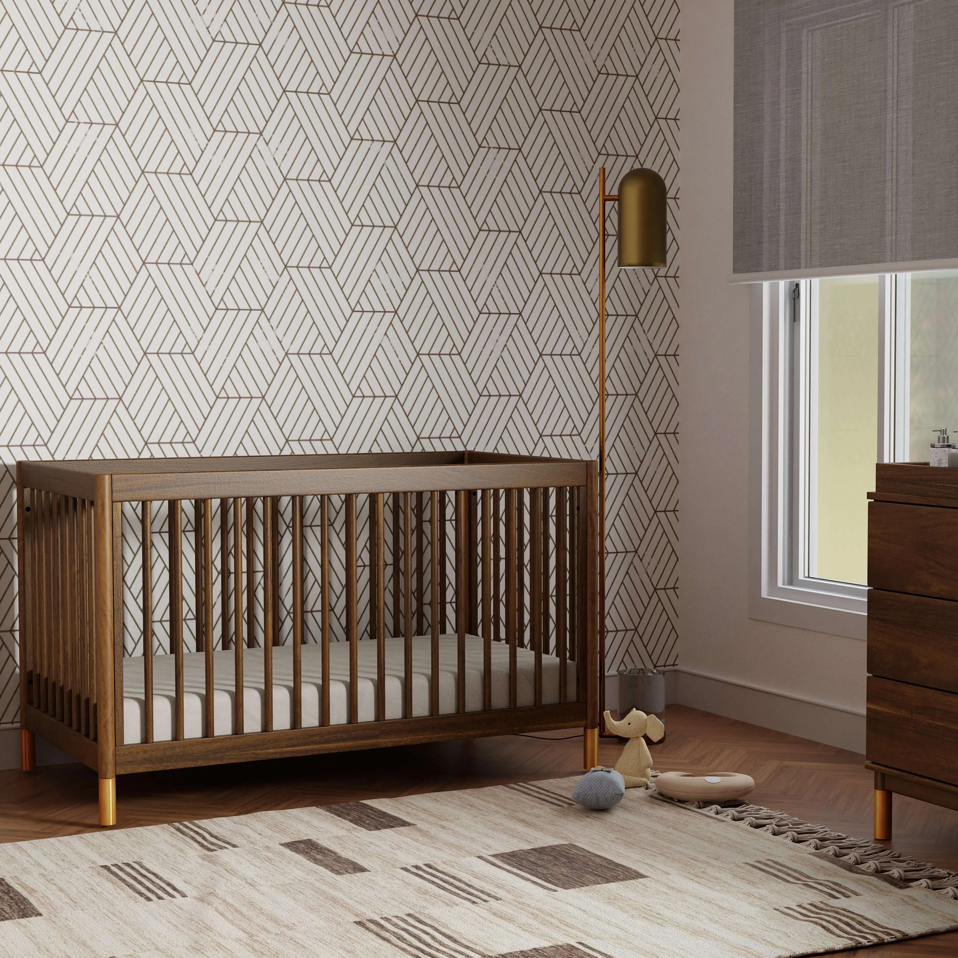 Babyletto Gelato 4-in-1 Convertible Crib with Toddler Bed Conversion Kit
