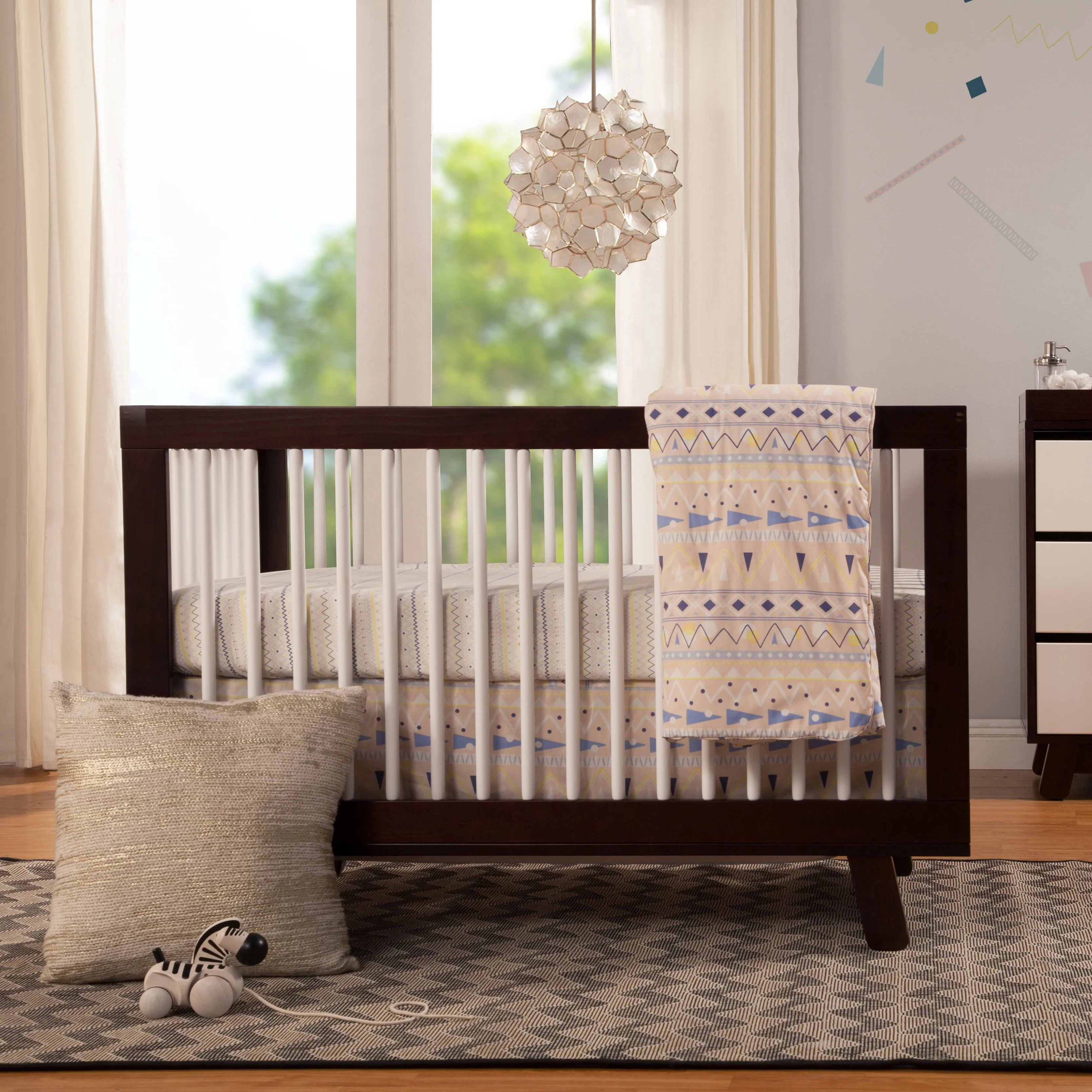 Babyletto Hudson 3-in-1 Convertible Crib with Toddler Bed Conversion Kit
