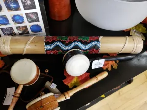 Bamboo Rain Stick 23 "