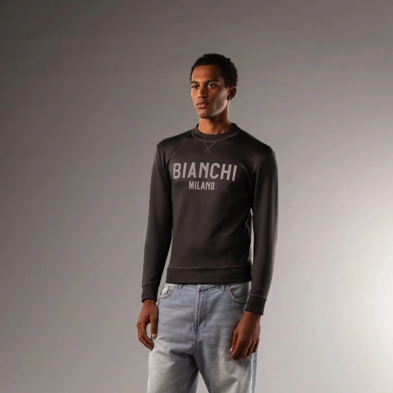 Bianchi Lifestyle Scuba Sweatshirt Unisex - Grey