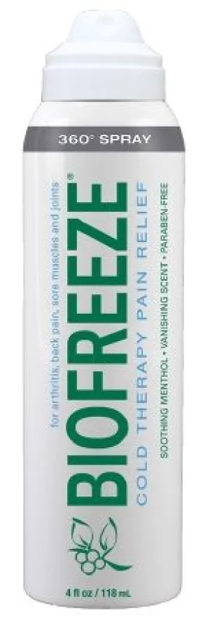 Biofreeze Cold Therapy Pain Relief Spray, 4 oz.