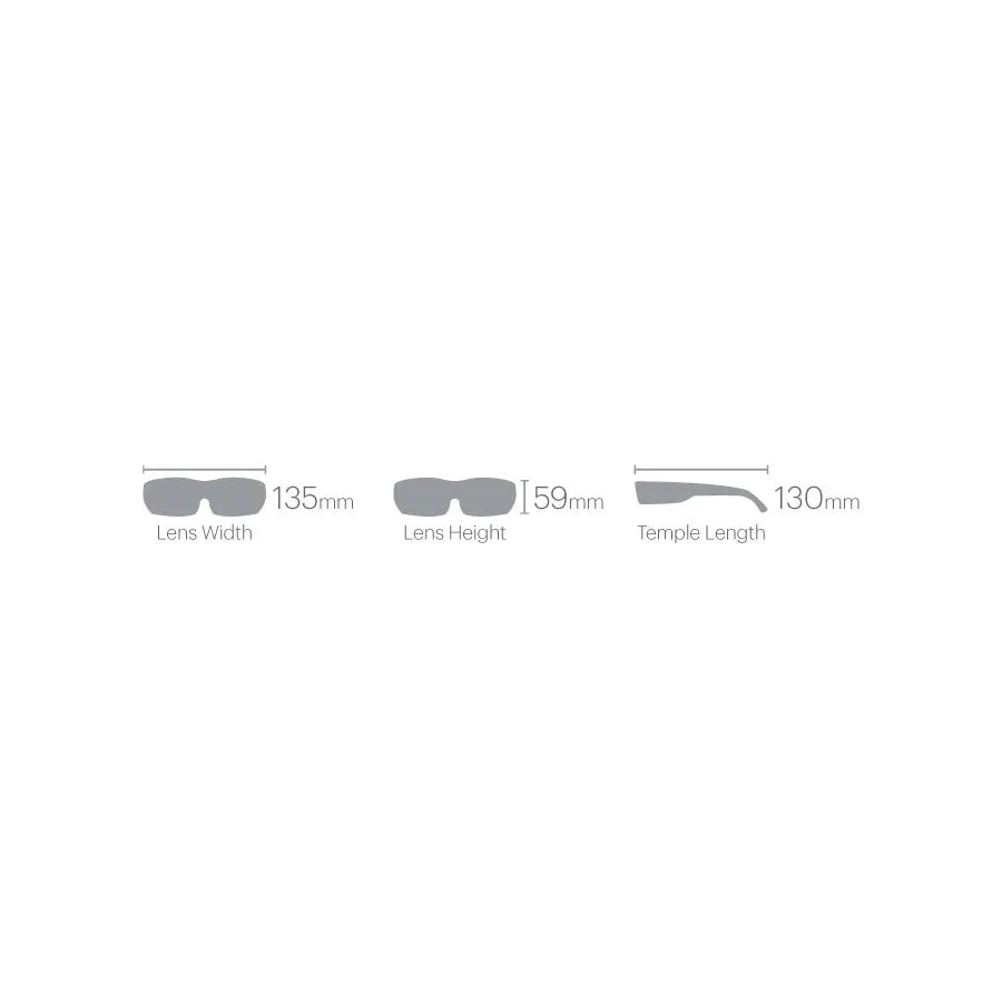 Bobcat White   Chromapop Black Lens Sunglasses