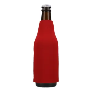 Collapsible Foam Bottle Sleeve - Red
