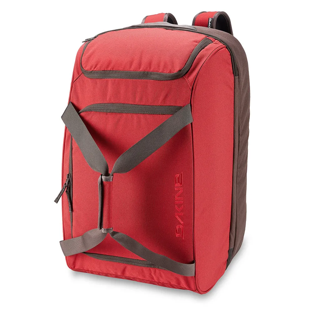 Dakine Unisex Deep Red Boot Locker Dlx 70L Snowboard and Ski Bag - 10001454-DEEPRED