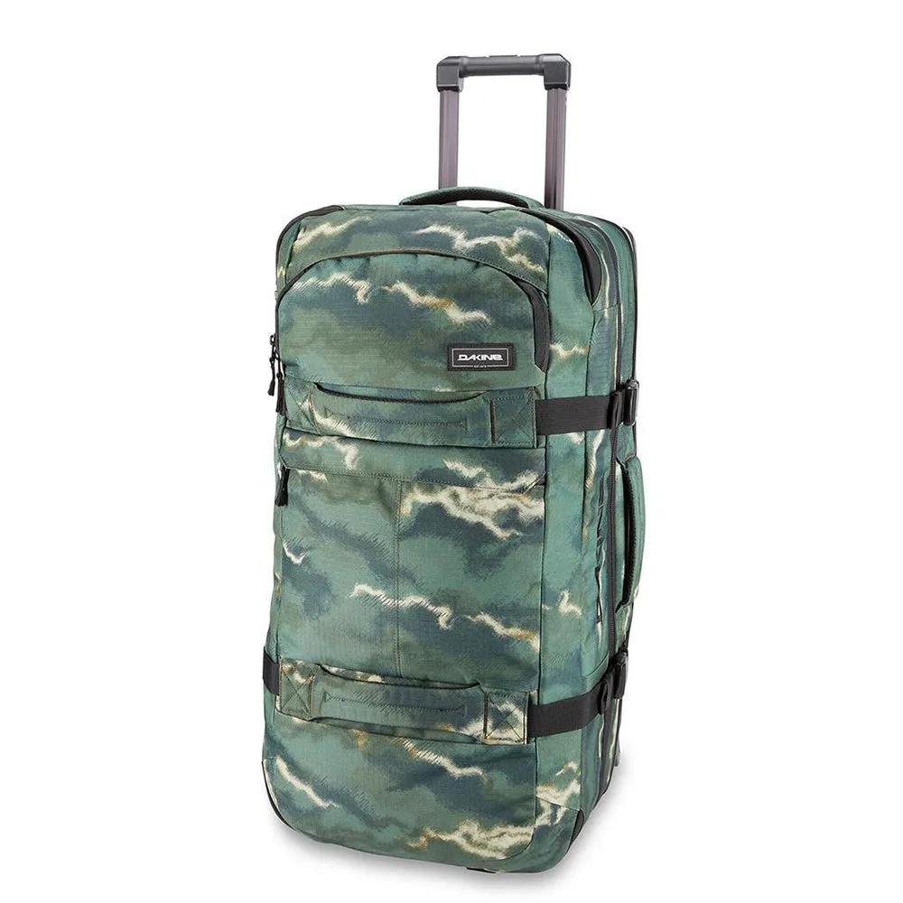 Dakine Unisex Olive Ashcroft Camo Split 85L Wheeled Roller Luggage Bag - 10002941-OLIVEASHCROFTCAMO