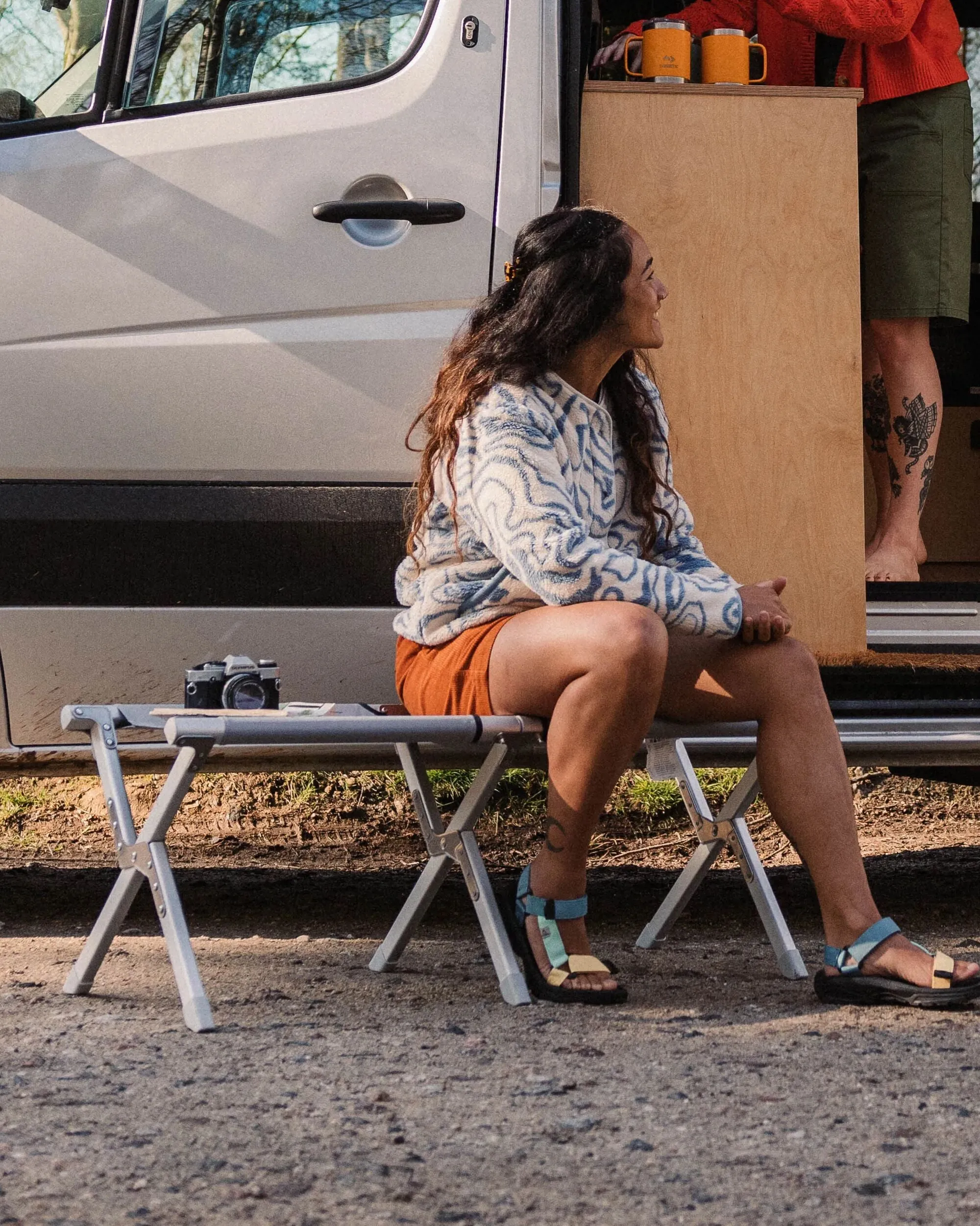 Dometic GO Compact Camp Bench - Silt