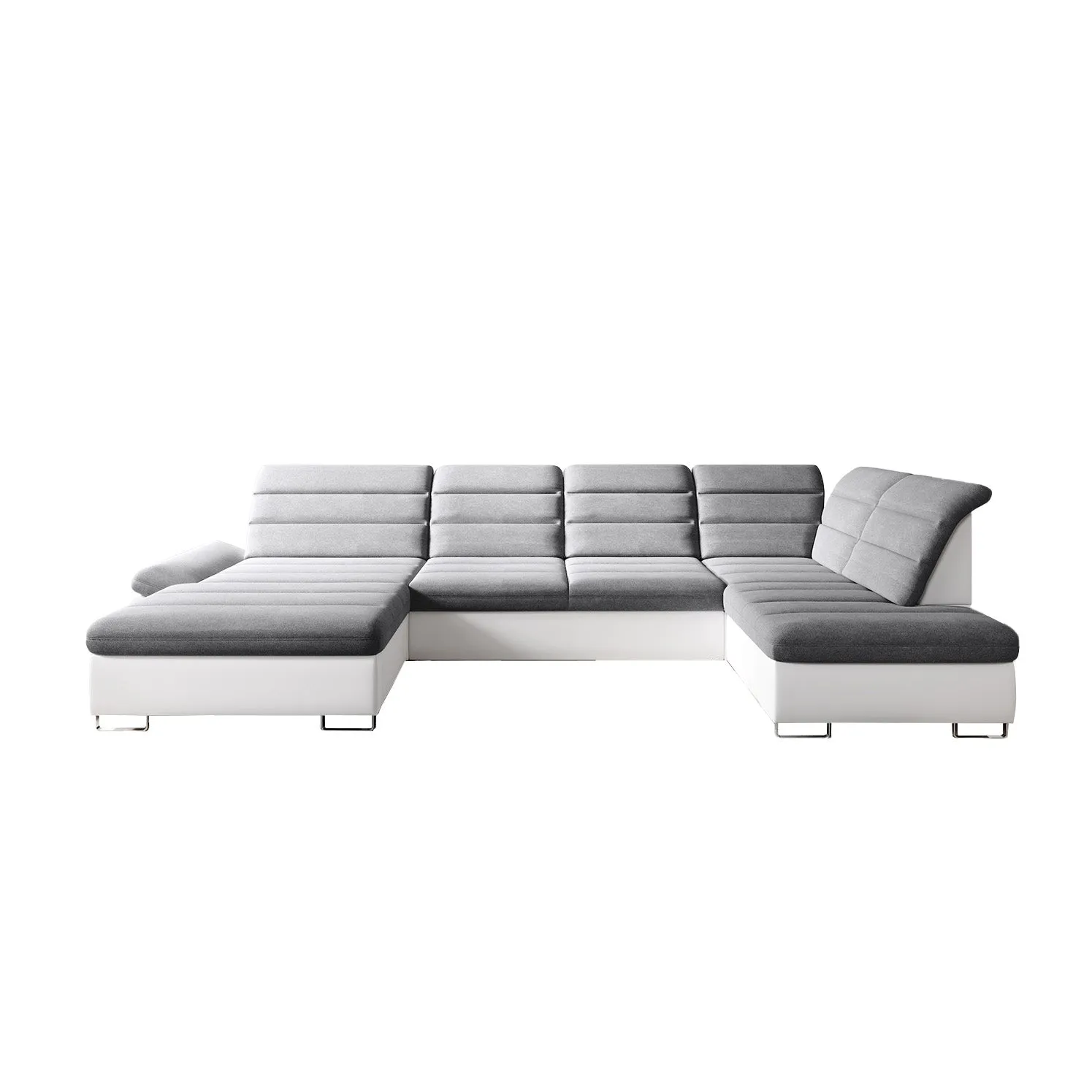 DONATELLA XL  145" x 84" x 74.5" Wide Sleeper Sectional with Storage