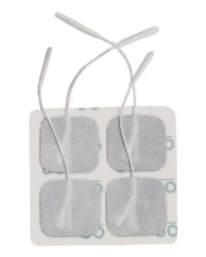 Drive Medical Electrotherapy Electrode: 4 Count, 1.75" x 1.75"
