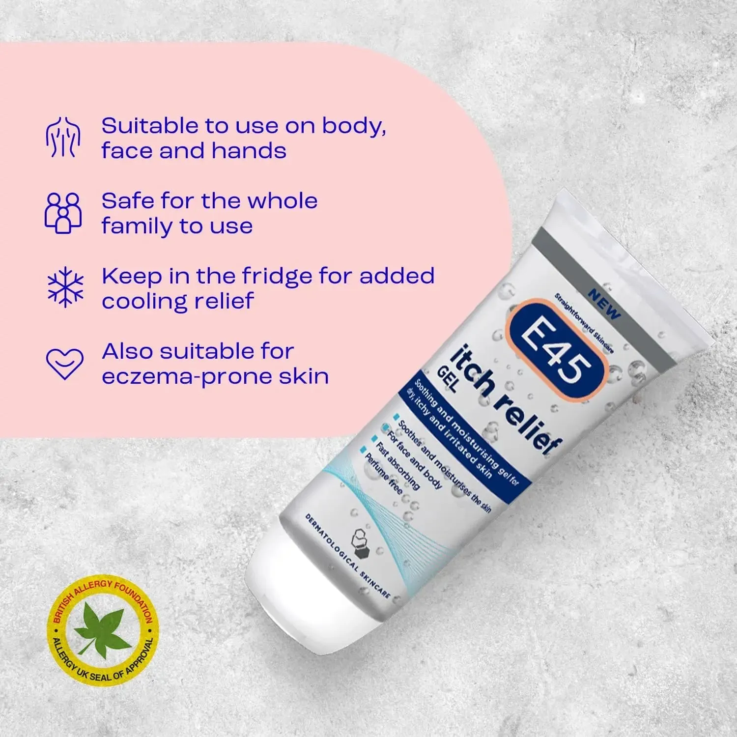 E45 Itch Relief Gel -100ml