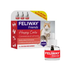 FELIWAY Friends - 30 Day Diffuser Refill - 48ml x 3