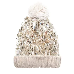 Hat | Shimmer Sequin Hat - Gold | Rockahula Kids