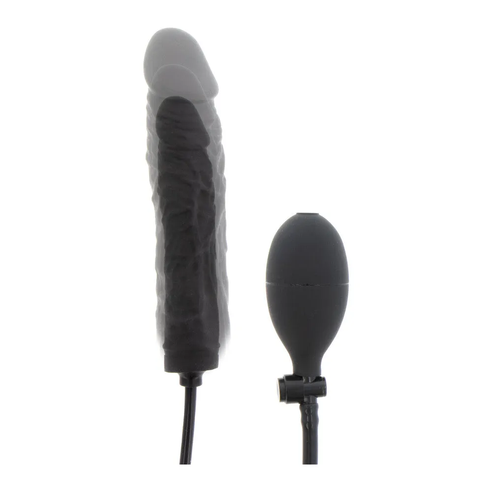 Hidden Desire Extreme Advanced Inflatable Dong Black