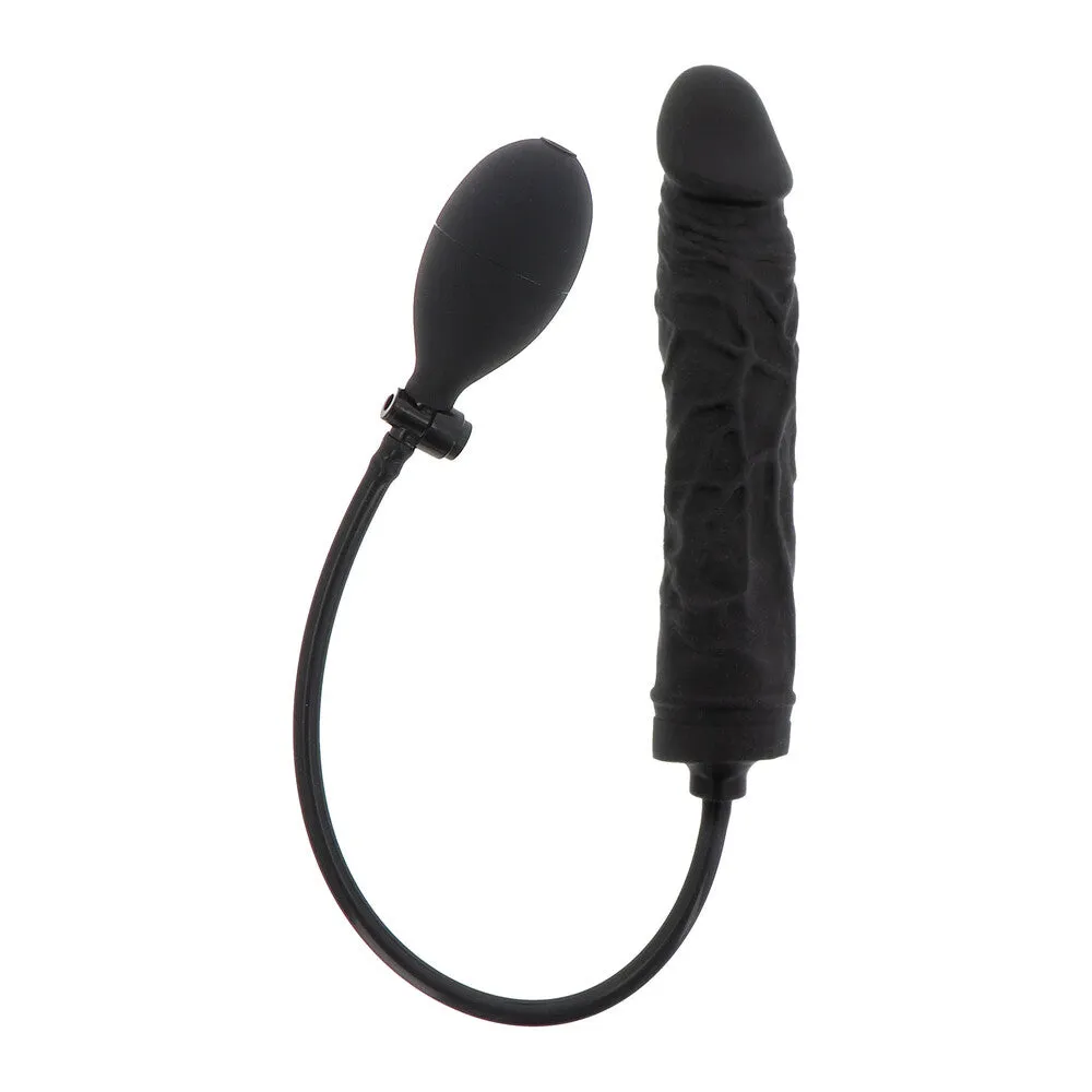 Hidden Desire Extreme Advanced Inflatable Dong Black