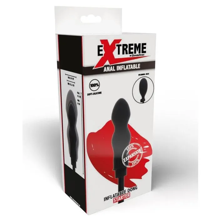 Hidden Desire Extreme Starter Inflatable Bulb Plug Black