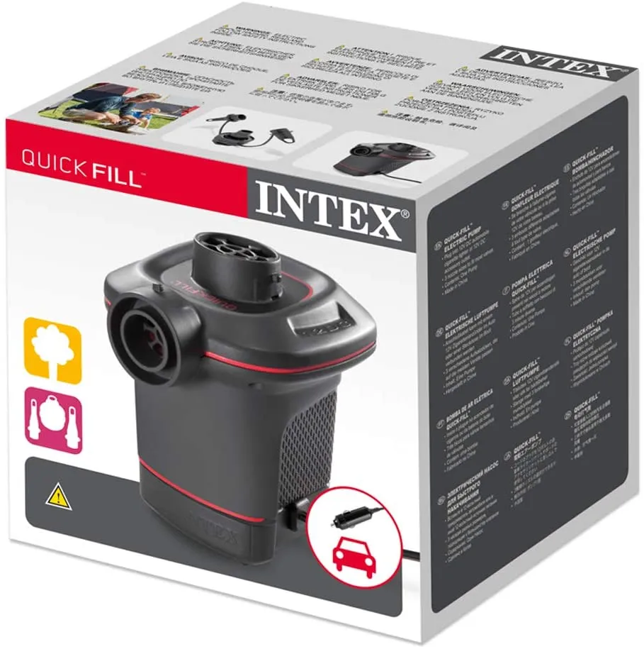 INTEX Electric Pump 12 Volt Quick-Fill Dc