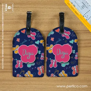 Love Fun and Smiles © Personalized Luggage Tag