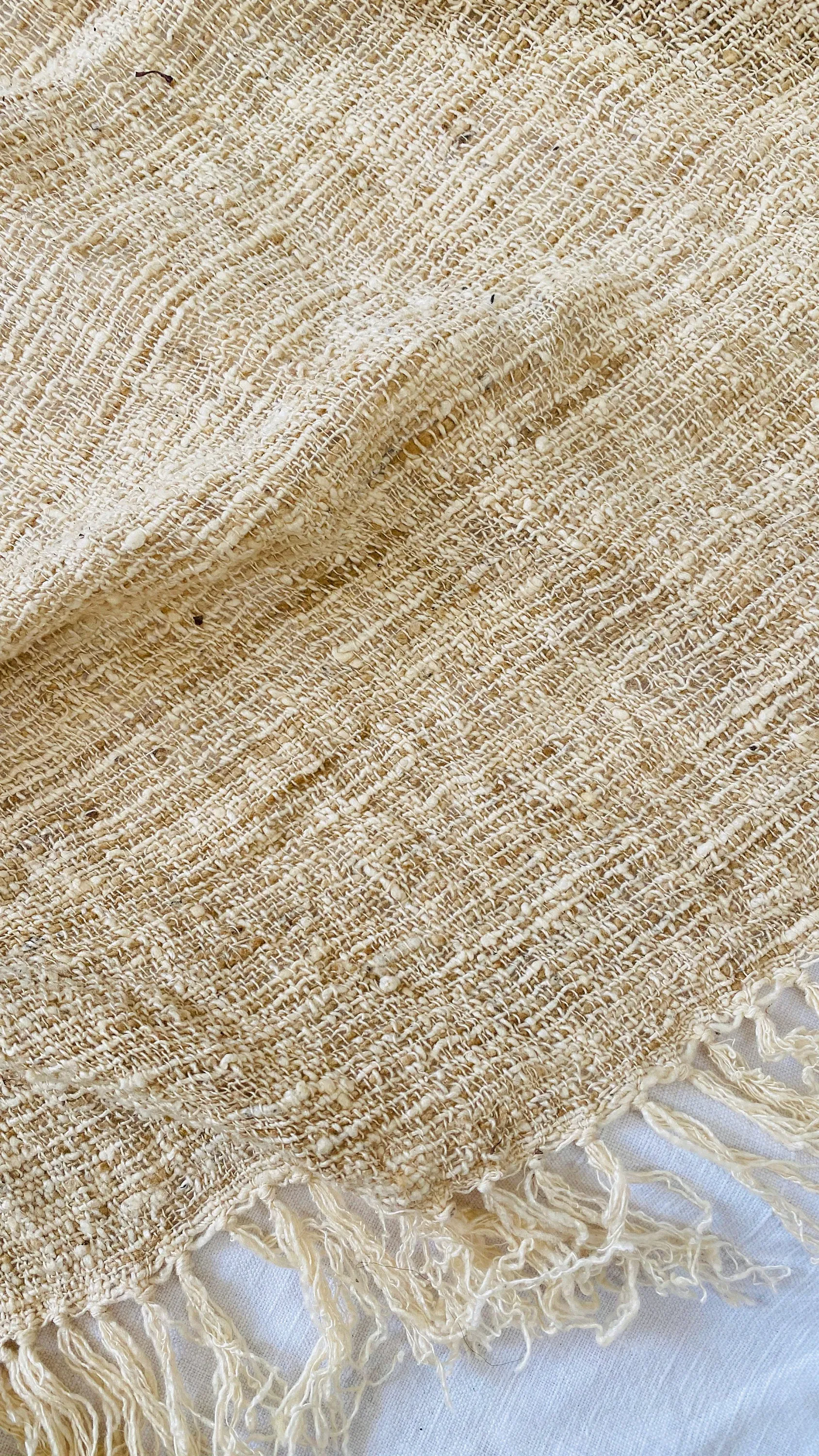Madagascar Silk Shawl, Wrap, Scarf. Wild silk.