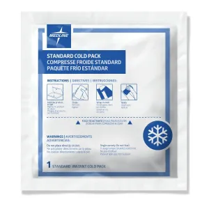 Medline Standard Instant Cold Packs 4-3/4 Inch x 6-1/4 Inch Case of 500