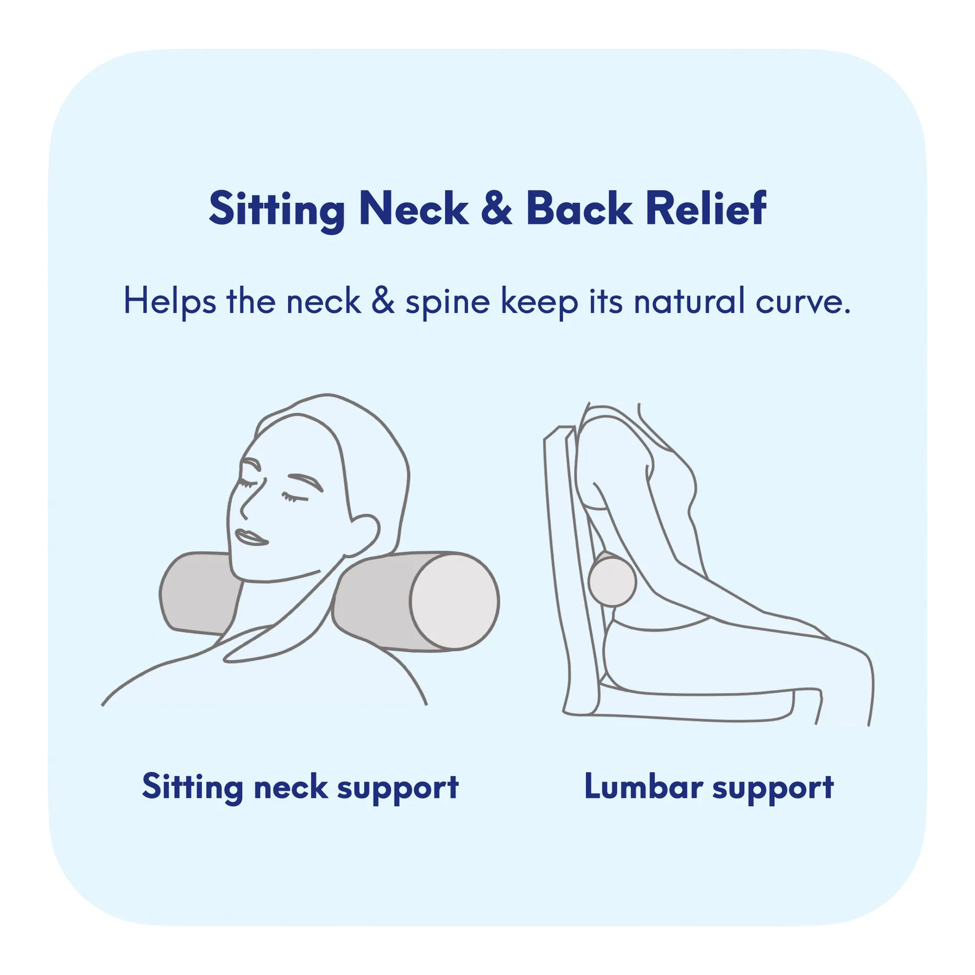 Neck Roll Pillow
