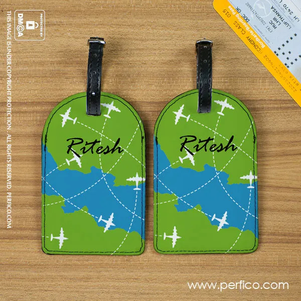 Onward and Upward © Personalized Luggage Tag