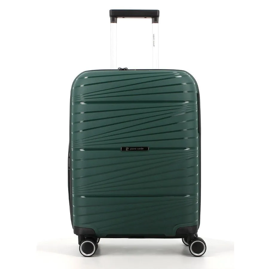 Pierre Cardin Montpellier 55cm Cabin Spinner | Green