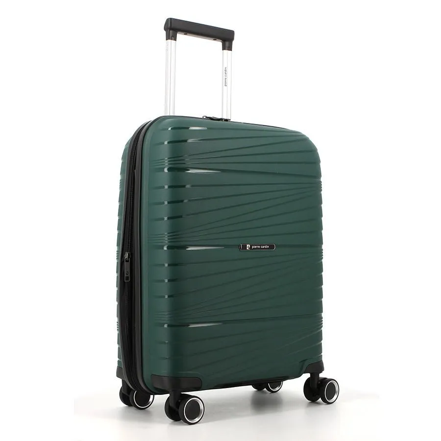 Pierre Cardin Montpellier 55cm Cabin Spinner | Green