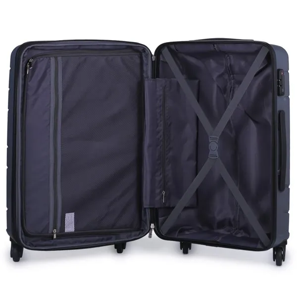 Pierre Cardin Polypropylene 24"/66cm Spinner | Charcoal