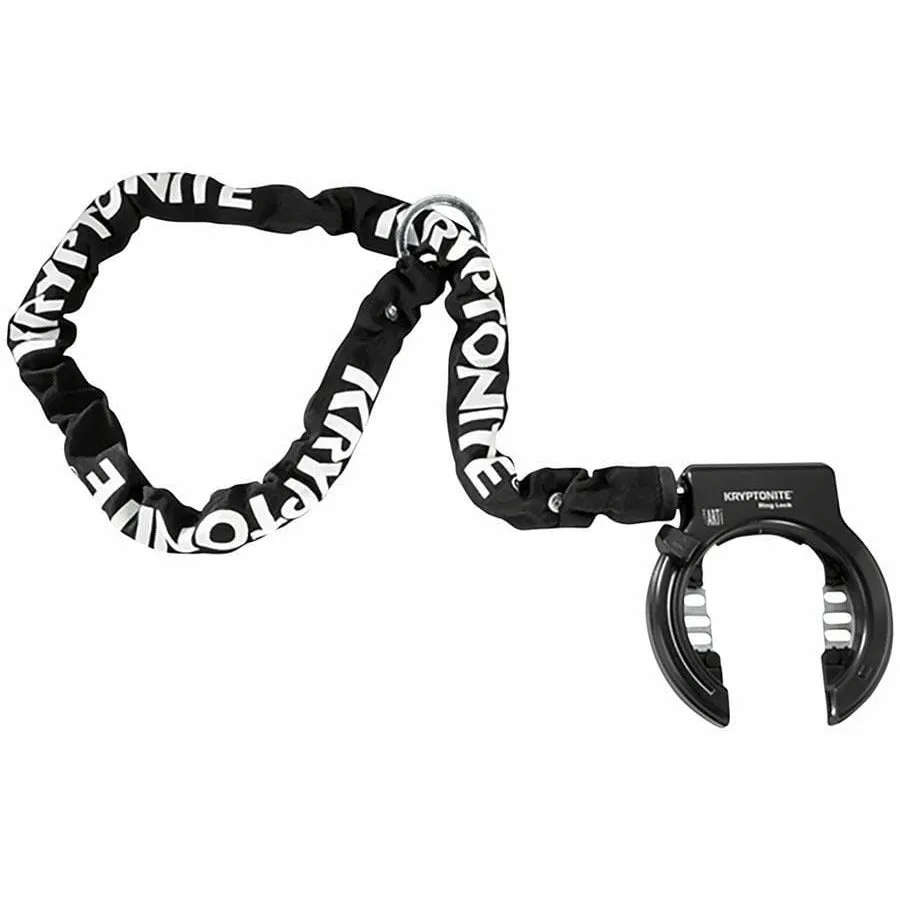 Ring Wheel Bike Lock with Plug-In Chain