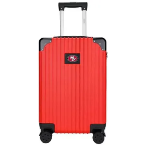 San Francisco 49ers Premium 2-Toned 21" Carry-On Hardcase in Red