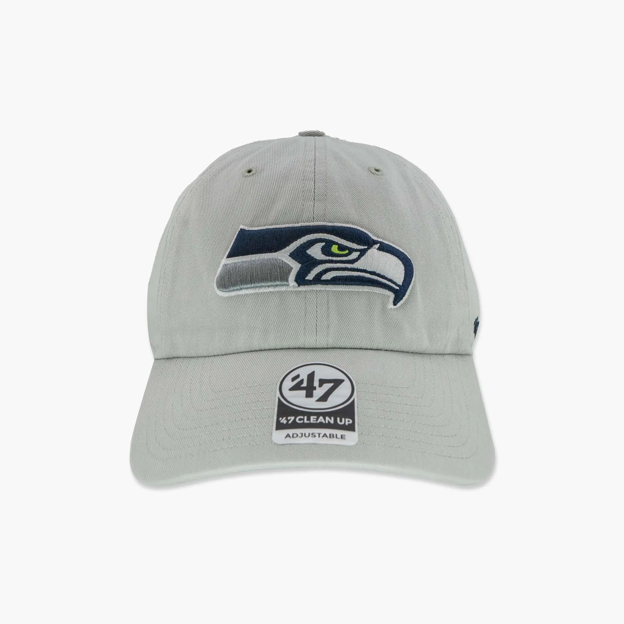 Seattle Seahawks Grey Clean Up Adjustable Hat