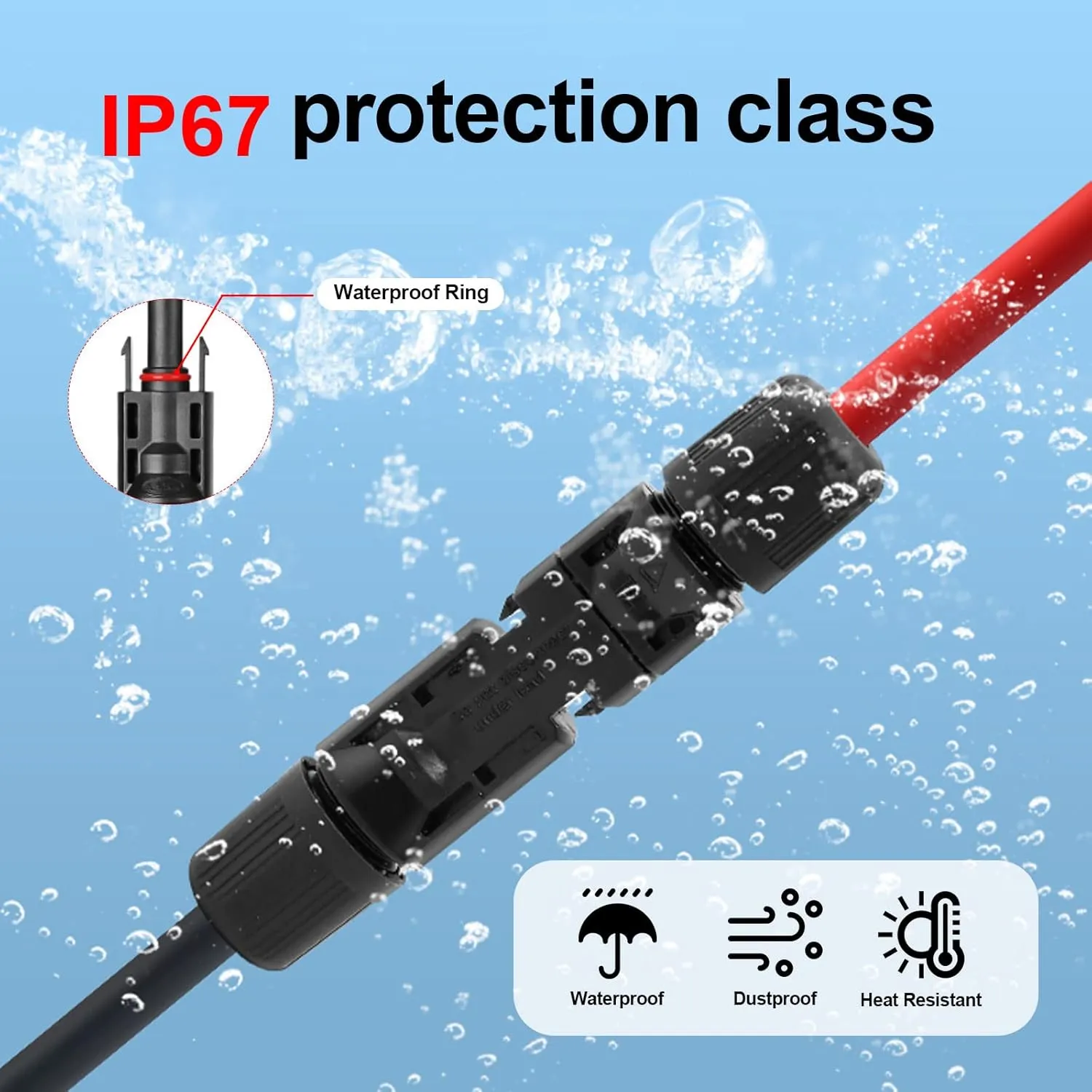 Solar Cables 4M Solar Panel Extension Cable
