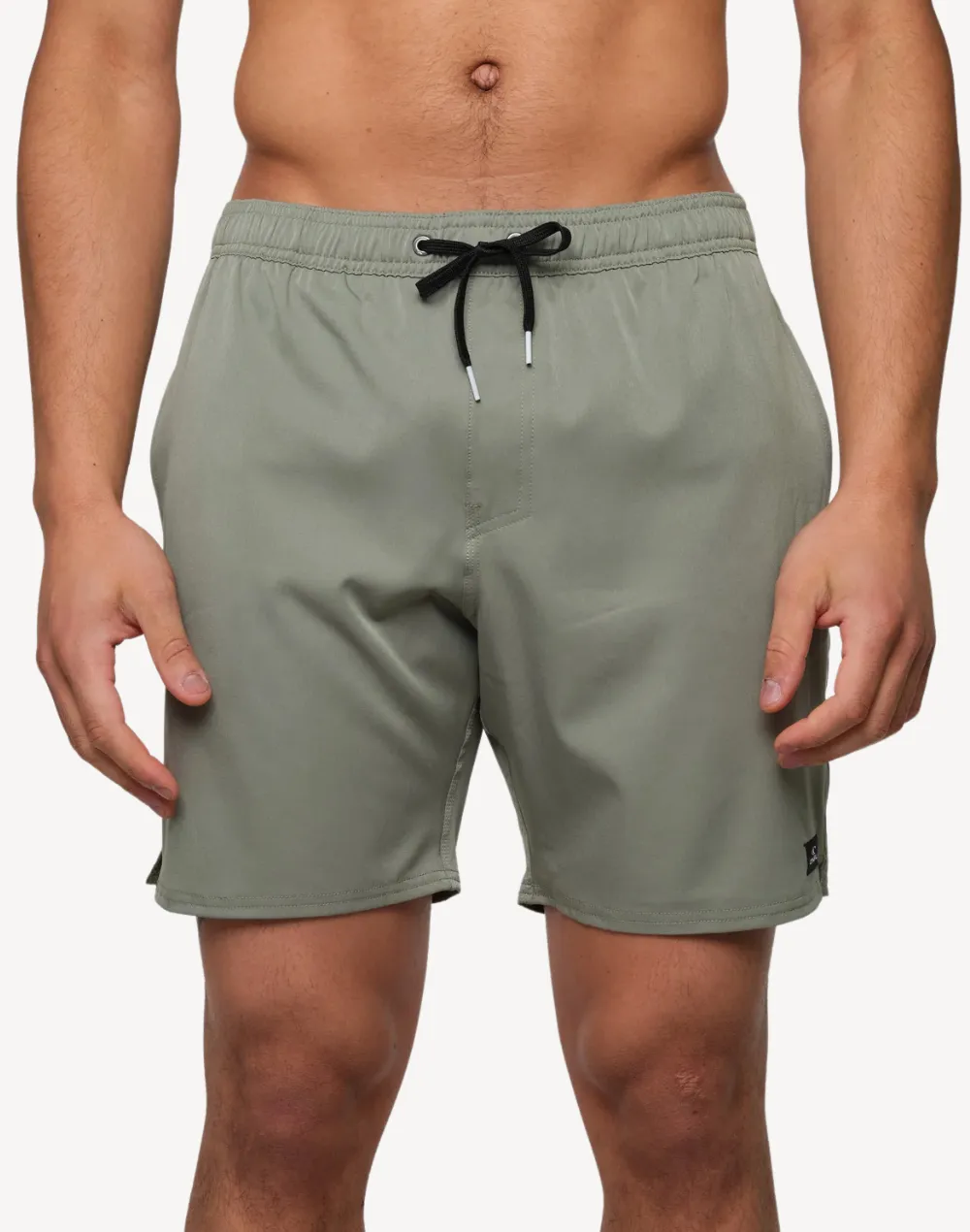 Solid 17" Swim Trunk