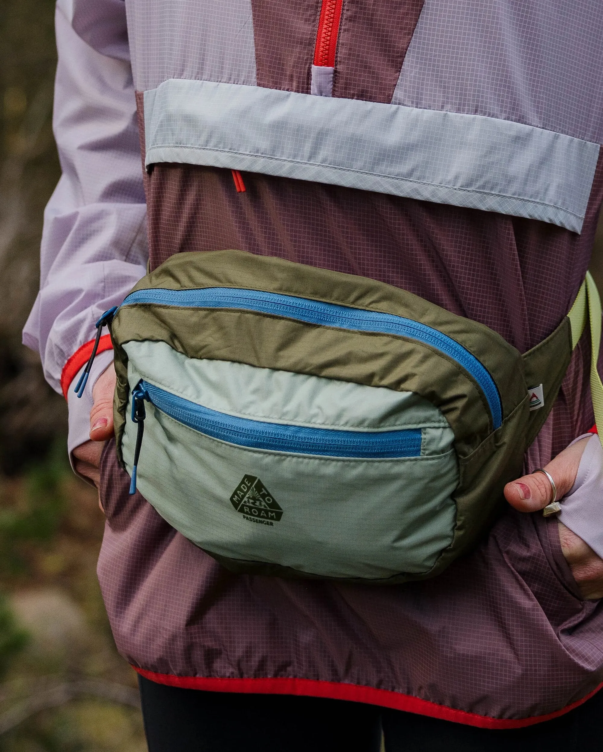 Trail Light Recycled Packable Hip Pack - Khaki