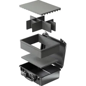 TrekPak Divider SET for 1615 full set for 1615 Case Black