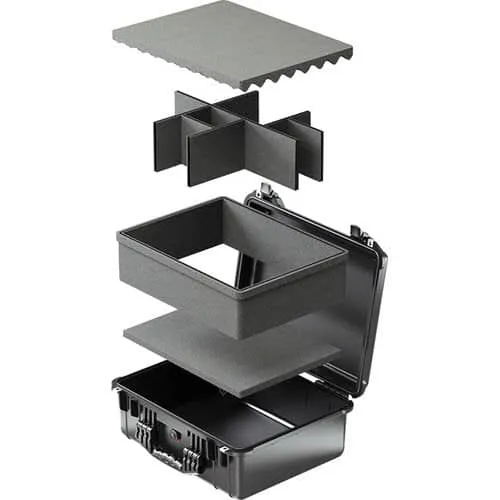 TrekPak Divider SET for 1615 full set for 1615 Case Black