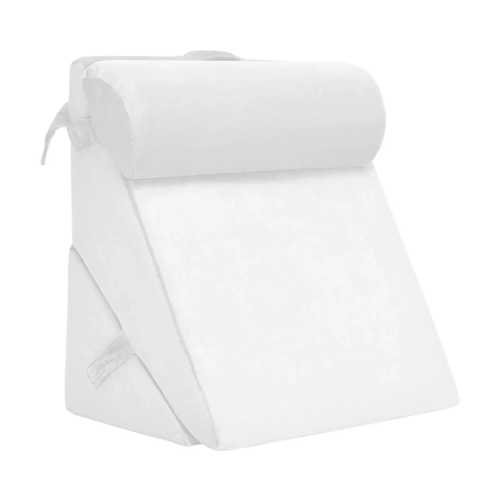 USCostway Bed Wedge Pillow Adjustable Neck Back Support Memory Foam Headrest White-