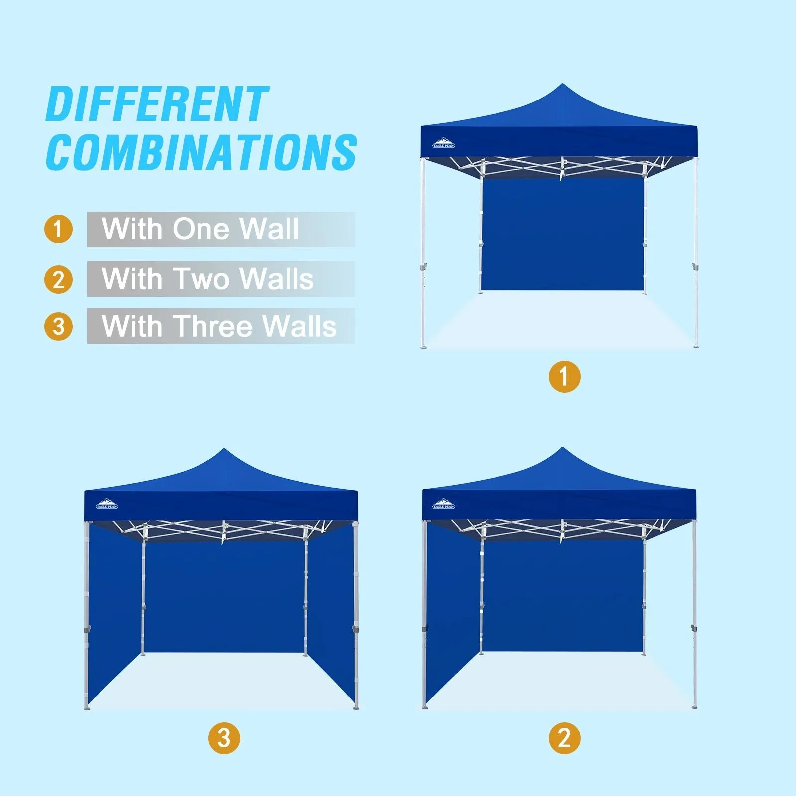 Wall Panel/Sunwall for 10x10 Heavy-Duty Commercial Canopy Tent